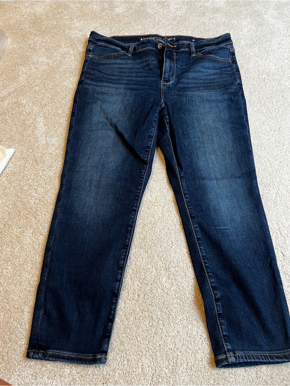 American Eagle Outfitters Dark Wash Straight Leg Jeans